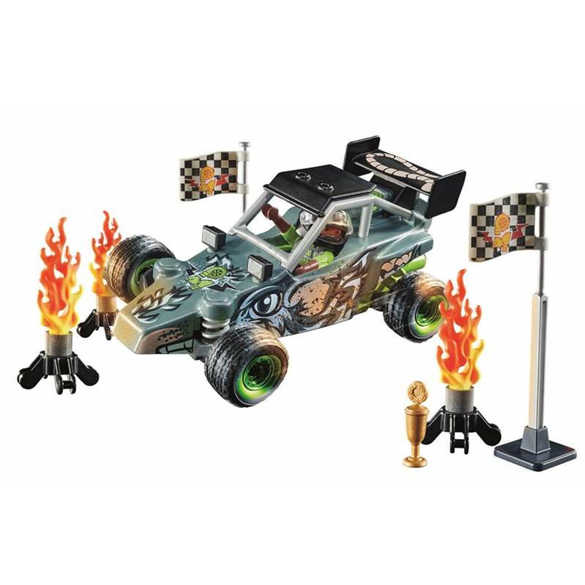 Playset Playmobil Stuntshow Racer 45 Deler